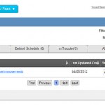 How do I customize the projects app for my company?