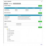 What is a good configuration for the Customers App?