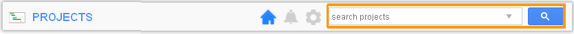 Project search field