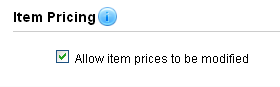 item-pricing