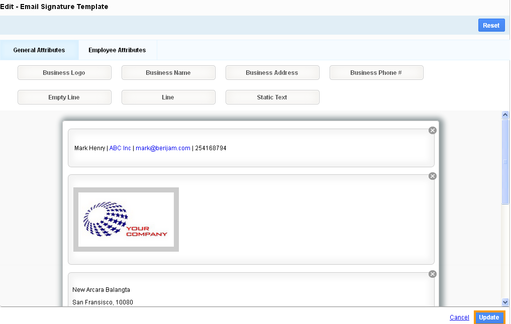 Editable Email Signature Template Customize Email Signature Template In Employees App Editable Email Signature Template Customize Email Signature Template In Employees App