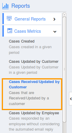 Cases Updated By Customer