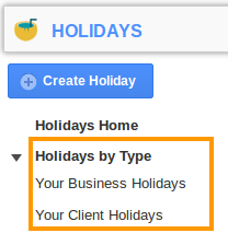 Holidays By Type