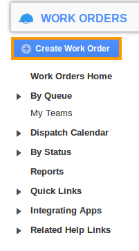 create workorder