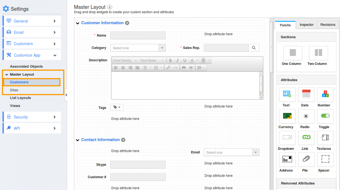 Master Layout Master Layout