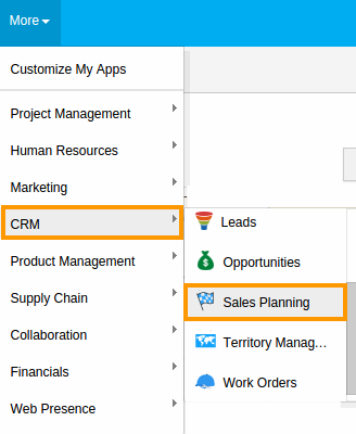 Sales planning App
