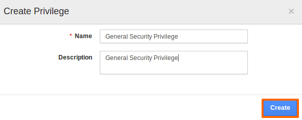 General Security Privilege