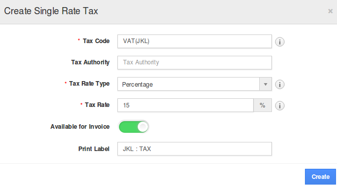 create single rate tax