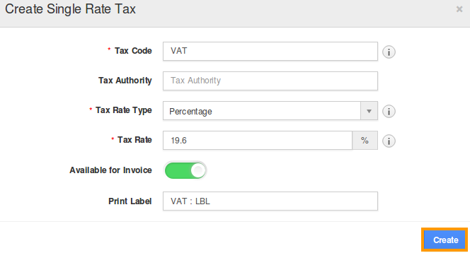 single rate tax