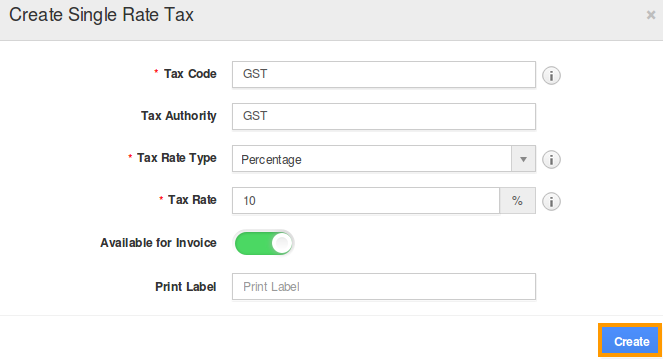 create single rate tax