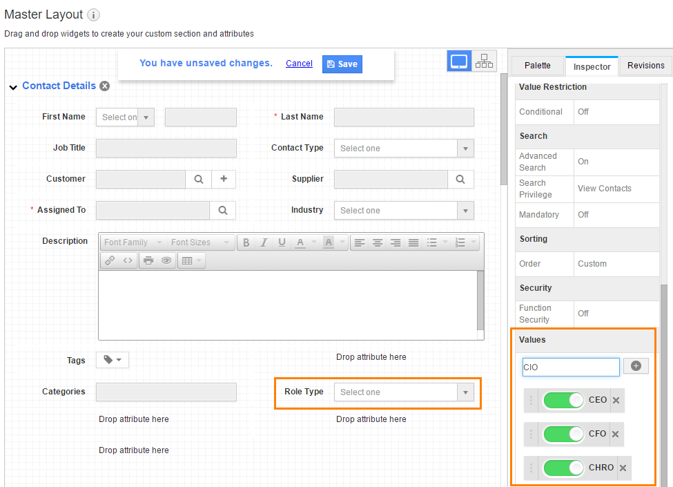 Custom Fields Custom Fields
