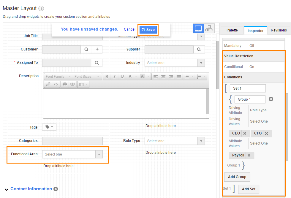 Value Dependency Criteria Value Dependency Criteria