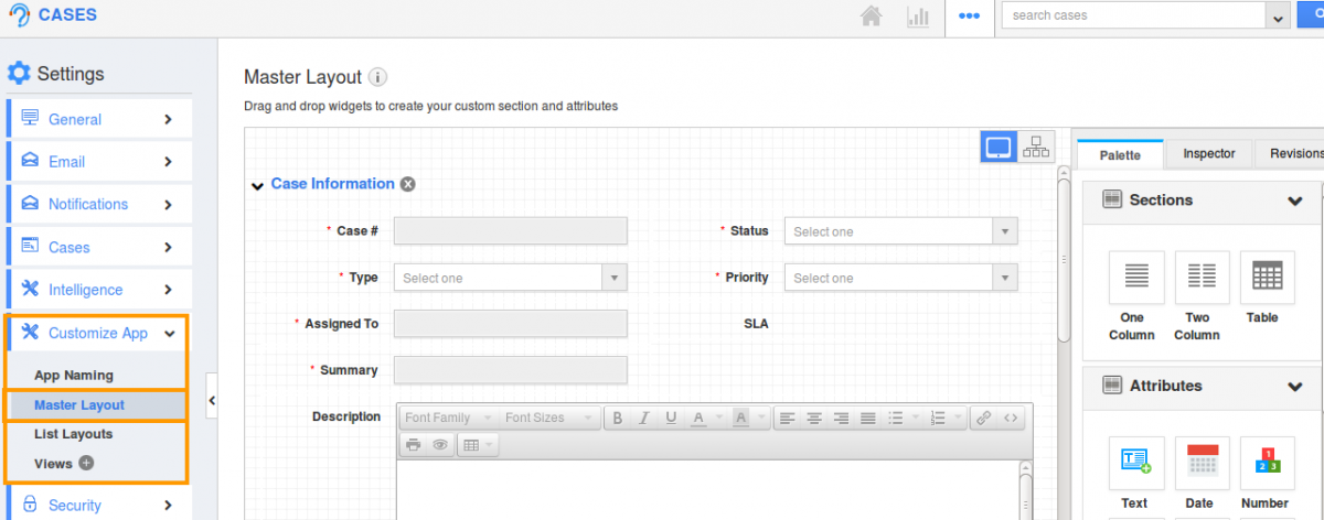 Master Layout Master Layout