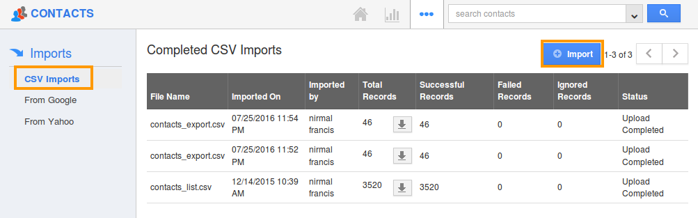 Import