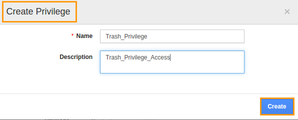 Trash Privilege