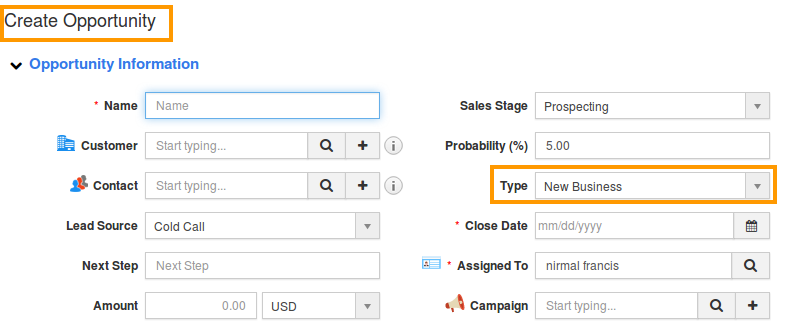 create opportunity create opportunity