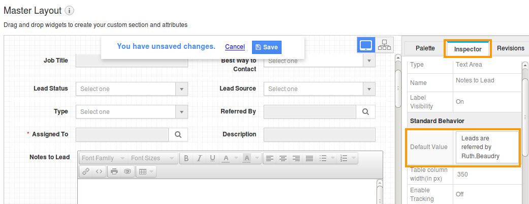 leads default text leads default text