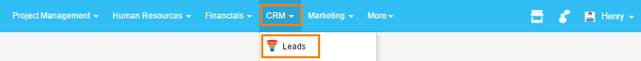 access leads for create a lead rank