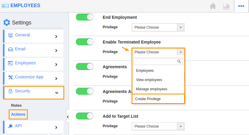 image result for give permission to enable the terminated employees