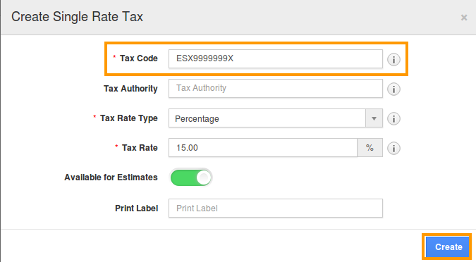 create tax code create-tax-code