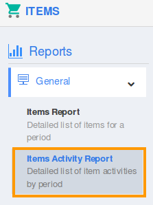 item-activity-report