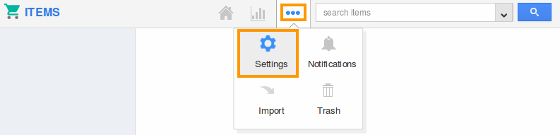 items-settings