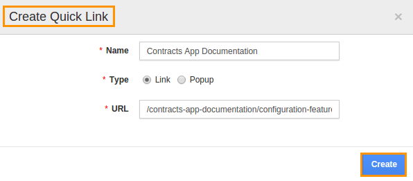 create-quick-link