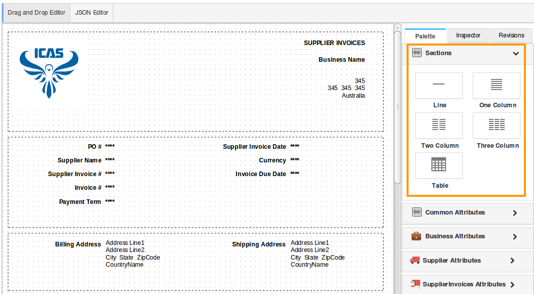 sections