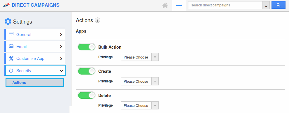 action level security