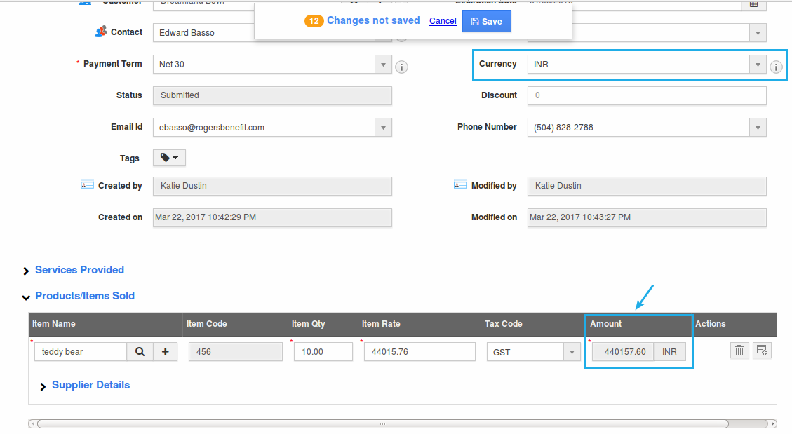 currency converted automatically