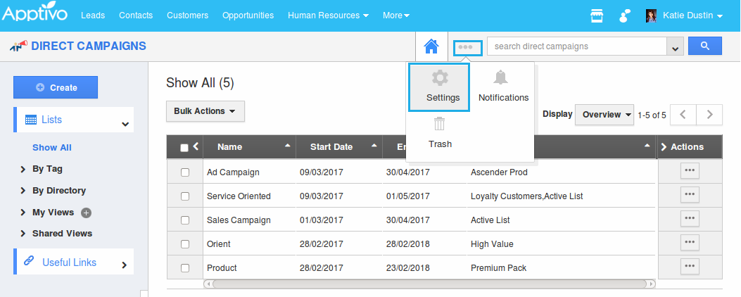 settings option enabled settings option enabled
