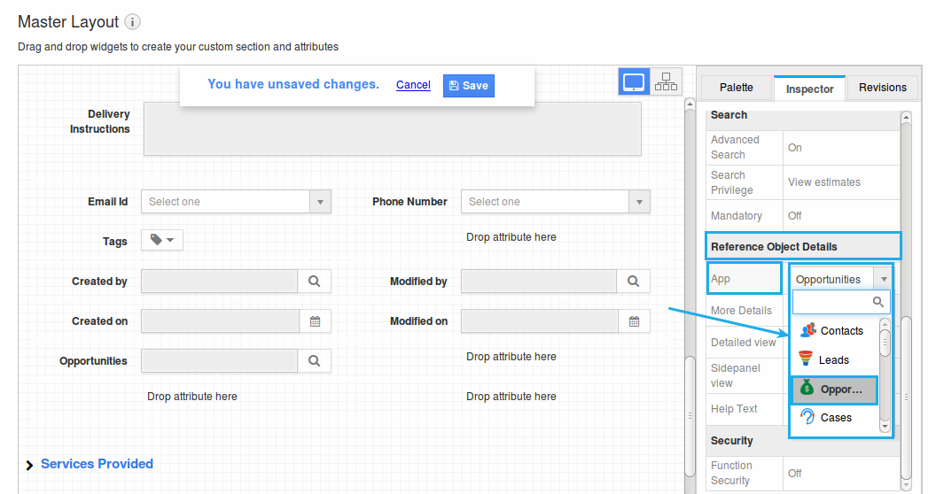 mapping reference app