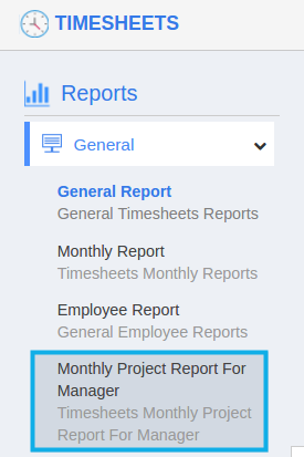 monthly reports