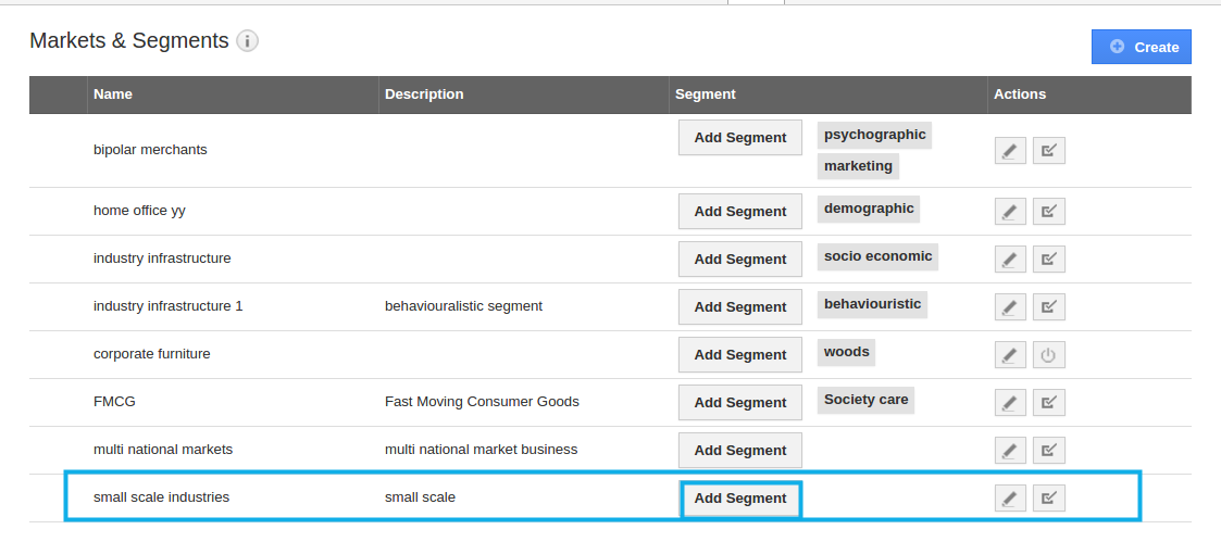 Add segment