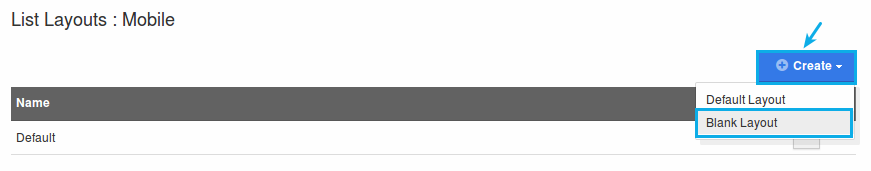 customers blank layout