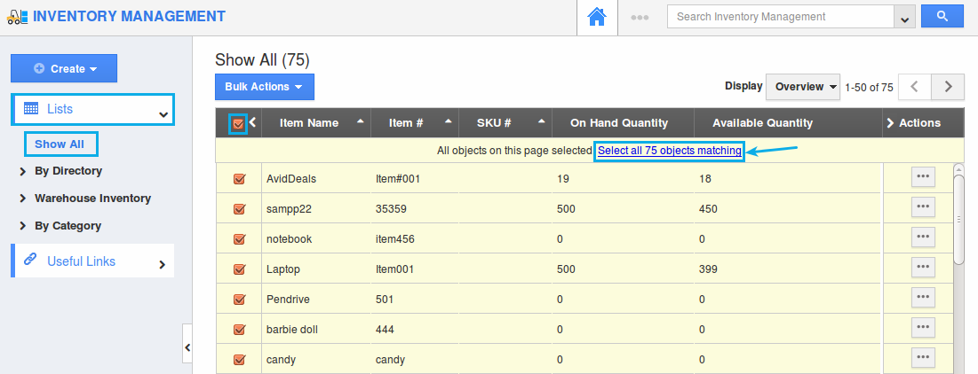 how to do inventory in excel
