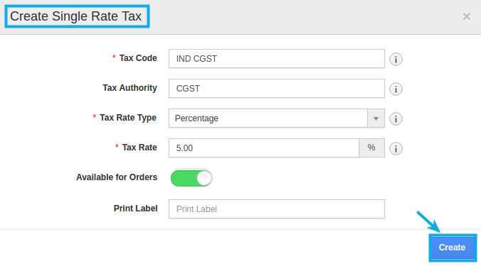 create single rate tax