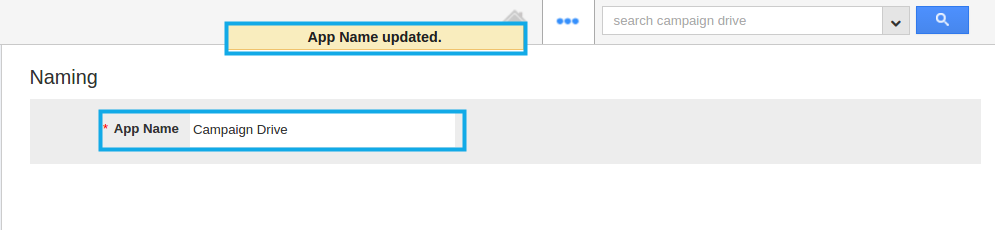 app name updated