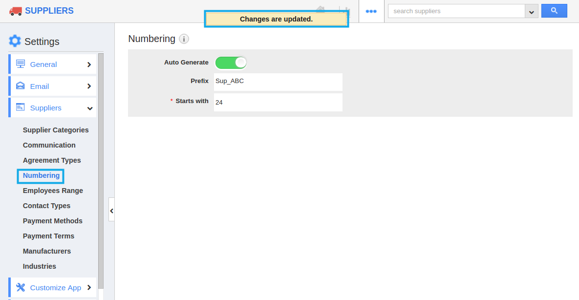 changes updated