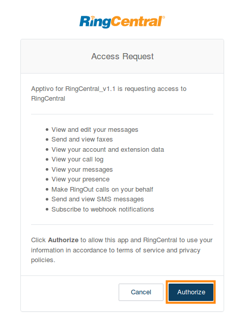 authorize