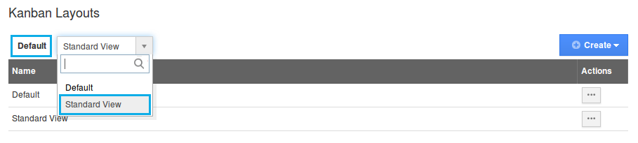 default kanban view default kanban view