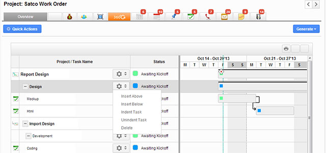 Project Gantt Chart