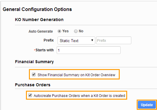 general configurations