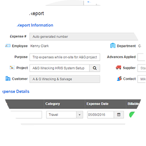 project expense management