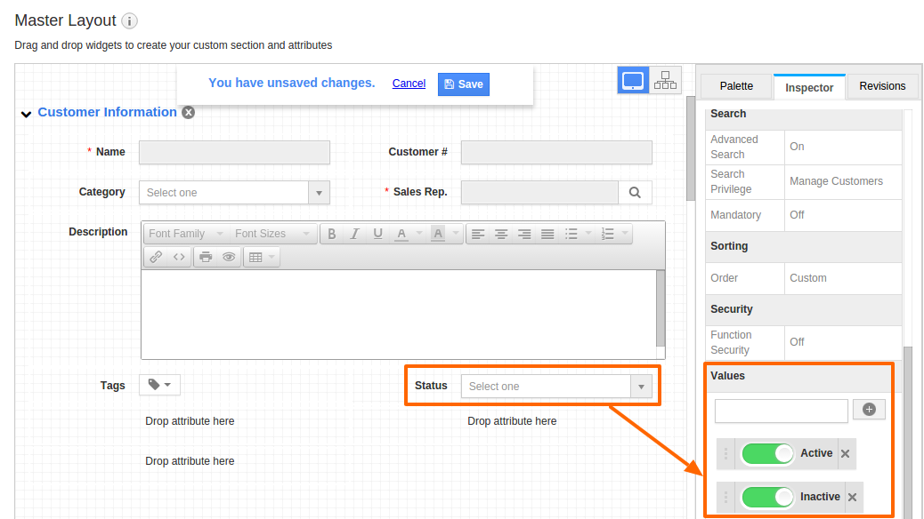 Status bar access defined jordivy