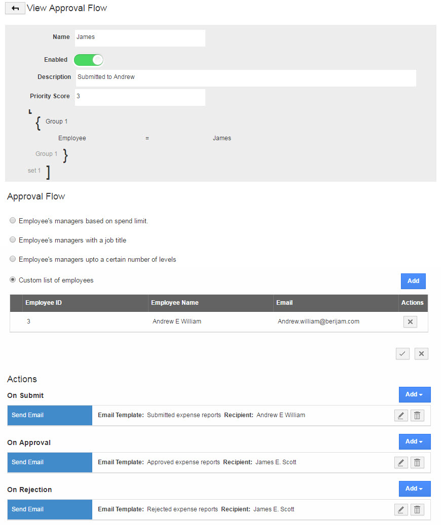 approval flow