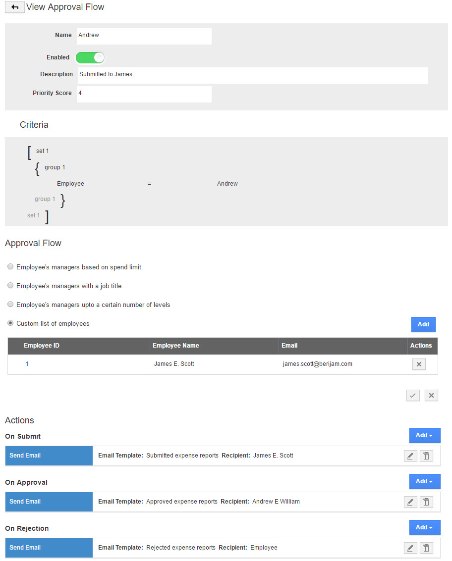 approval flow