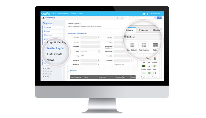 integrated crm app