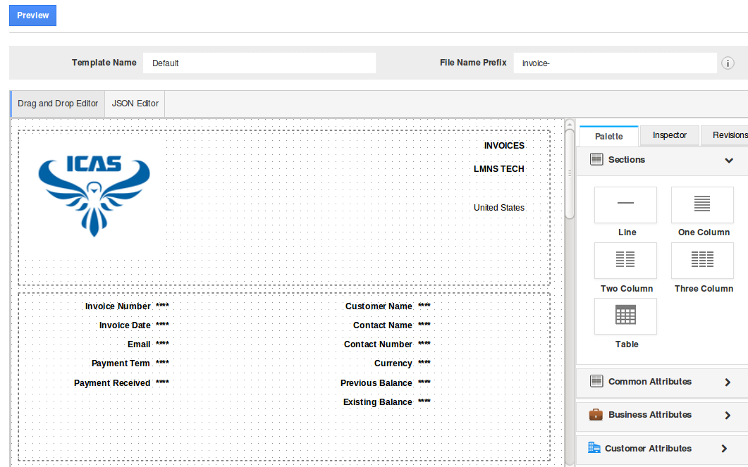 invoice template