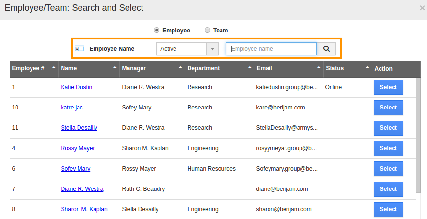 search-employee
